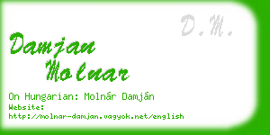 damjan molnar business card